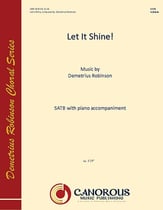 Let it Shine SATB choral sheet music cover